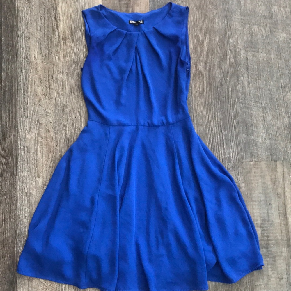 Blue Express Dress